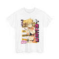 My Hero Academia Single T-shirt Himiko Toga Warning Frame Waifu Anime Print Oversized Cotton Tee For Global Anime Waifu Fans