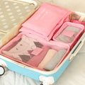 6-Piece Travel Packing Cube Organizer Set