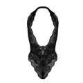Lingerie Women Lace Babydoll Dress With Thongs Sleeveless Babydoll V-neck Nightdress Exotic Costumes Transparent Porn