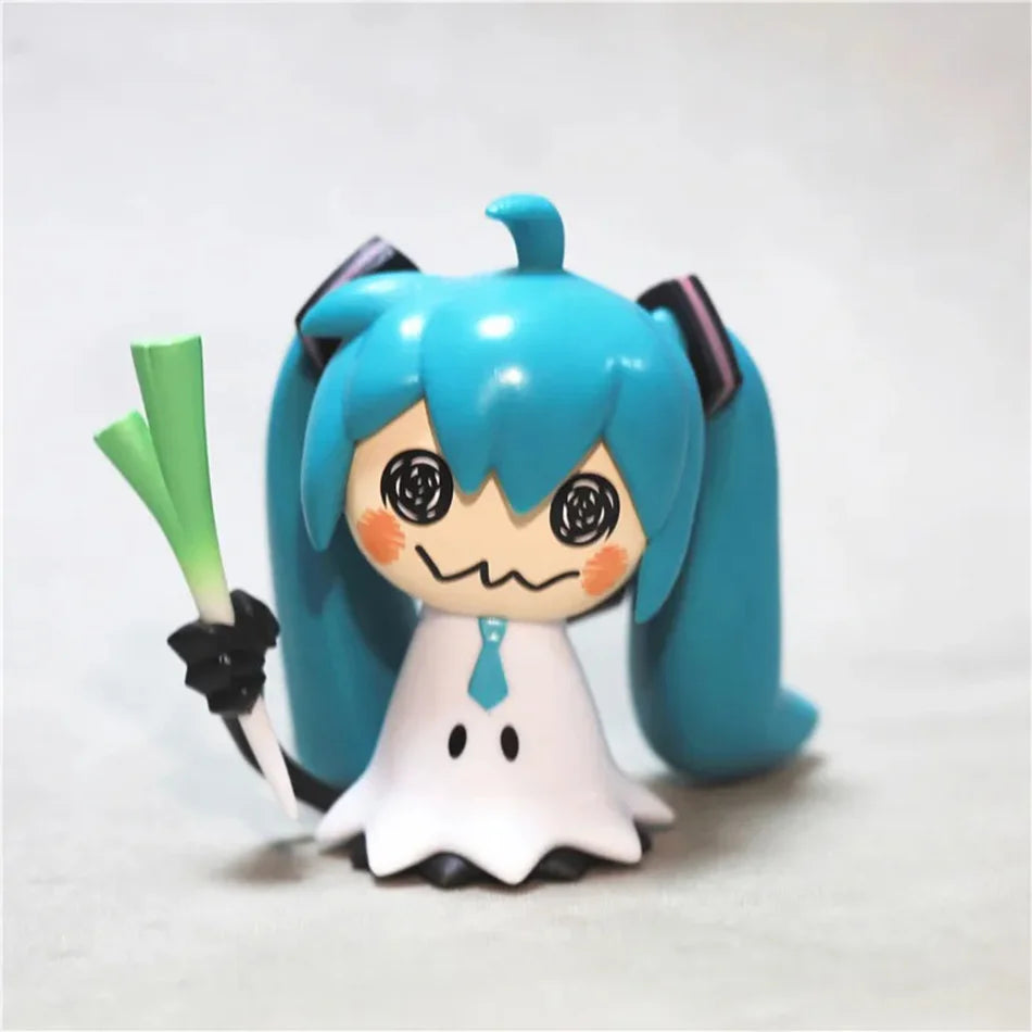 2026 7cm Hatsune Miku Anime Figurine Kawaii Mimikyu Miku Figurine Gk Statue Model Doll Collection Room Desk Decoration Toy Gifts