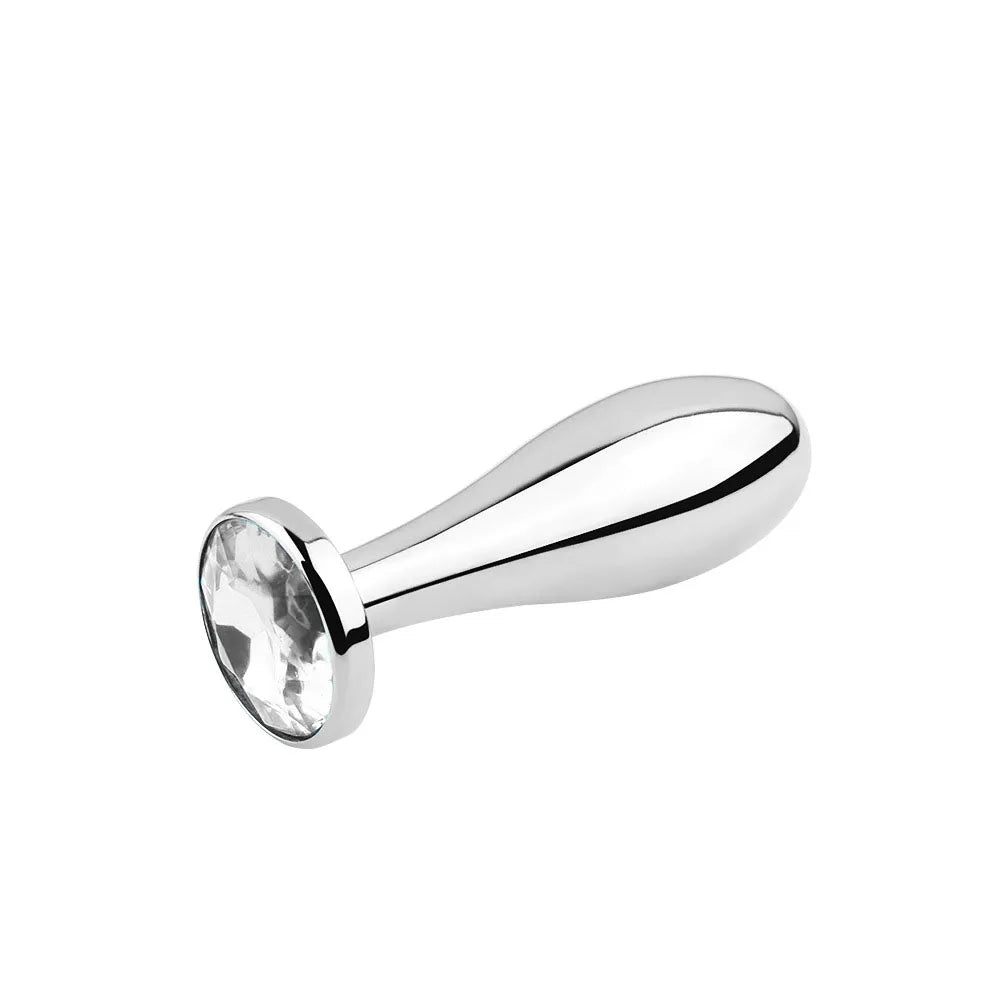 Stainless Steel Crystal Anal Plug Set