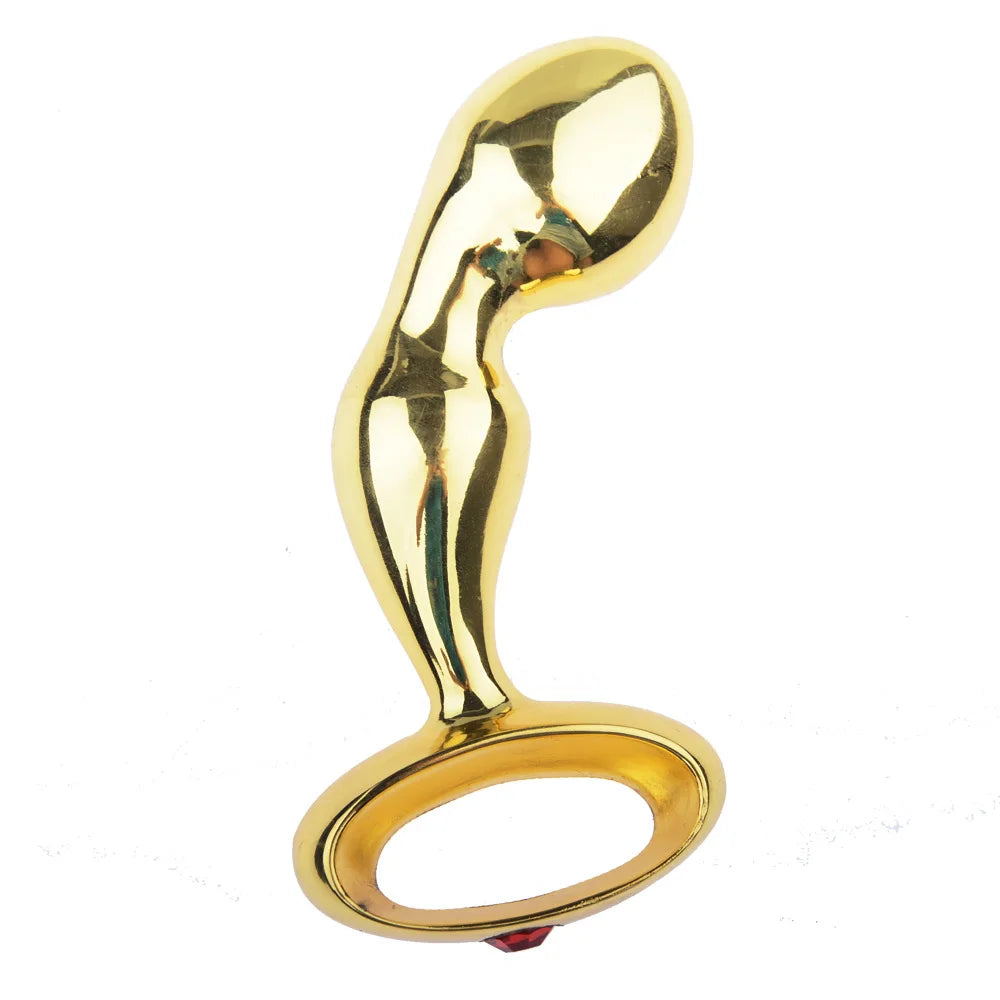 Stainless Steel Beaded Anal Plug