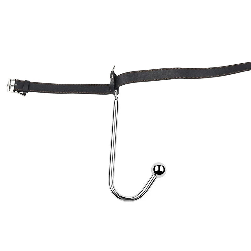 BDSM Anal Hook, Cuffs, Gag & Collar Set
