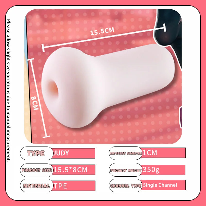 Soft Silicone Male Stroker