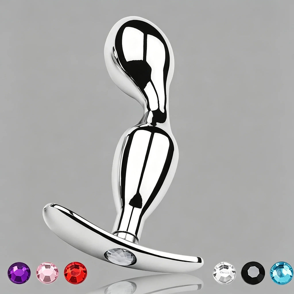 Stainless Steel Anchor-Base Anal Plug