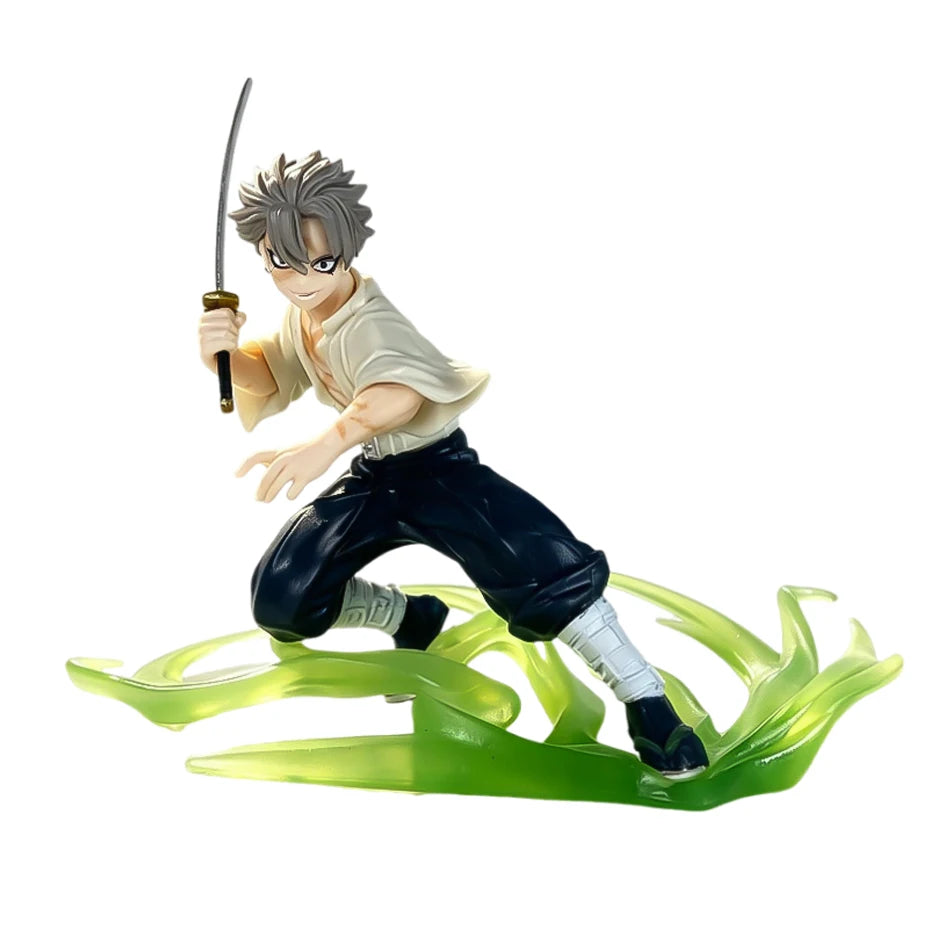Demon Slayer Anime Character Kamado Tanjirou Iguro Obanai Nezuko Hinokami Kagura Figurine Toys Model Decor Gift