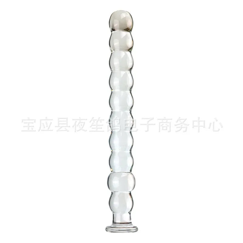 Crystal Glass G-Spot & Anal Wand