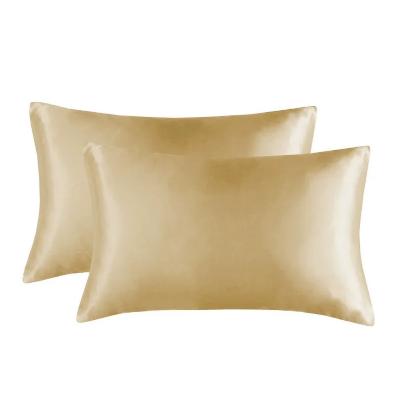 2-Piece Soft Satin Pillowcase Set