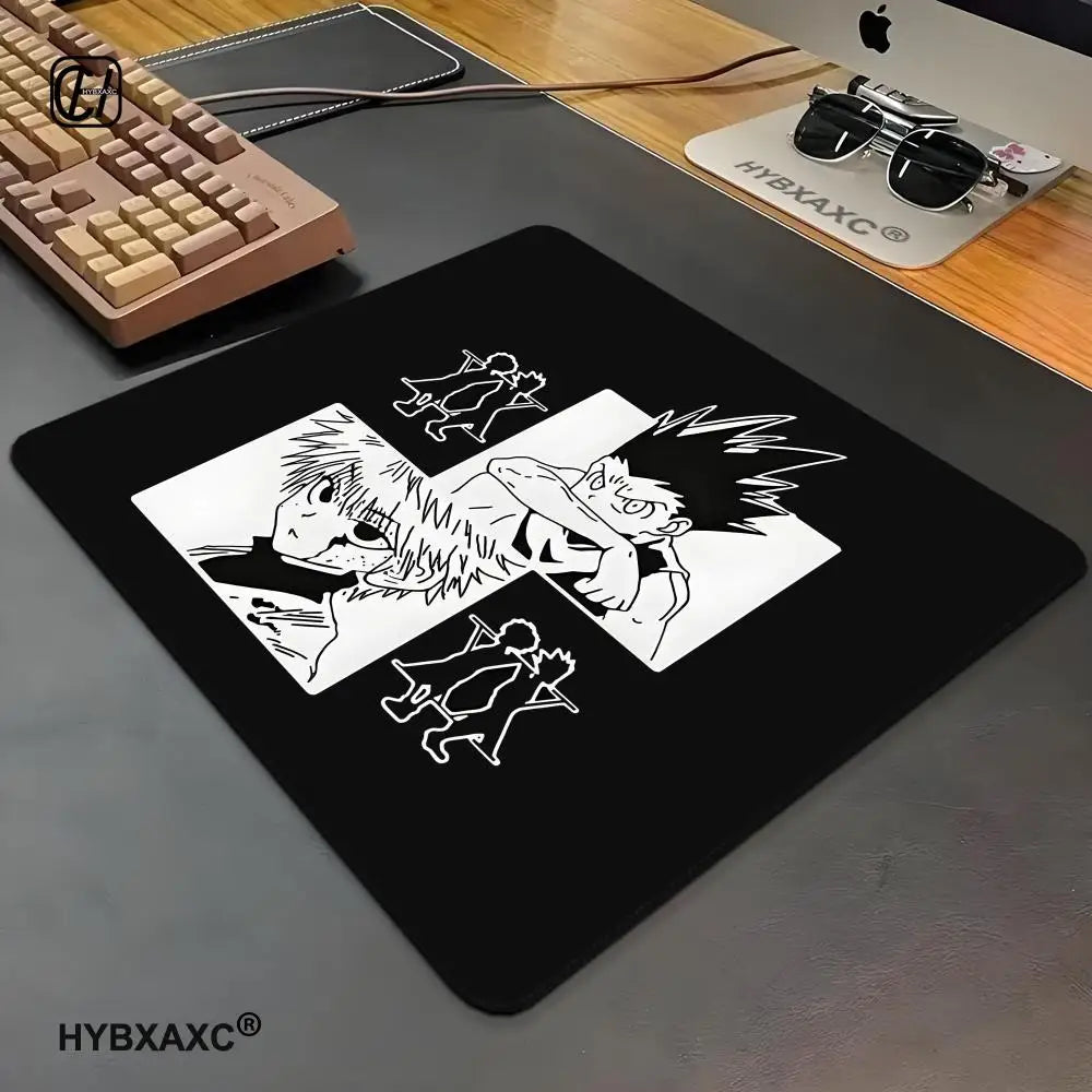 1pc Hxh Mousepad H-Hunter X Hunter Anime Mouse Pad XS Gaming Accessories Office Gamer Keyboard Desk Mat Non-Slip Laptop Rug