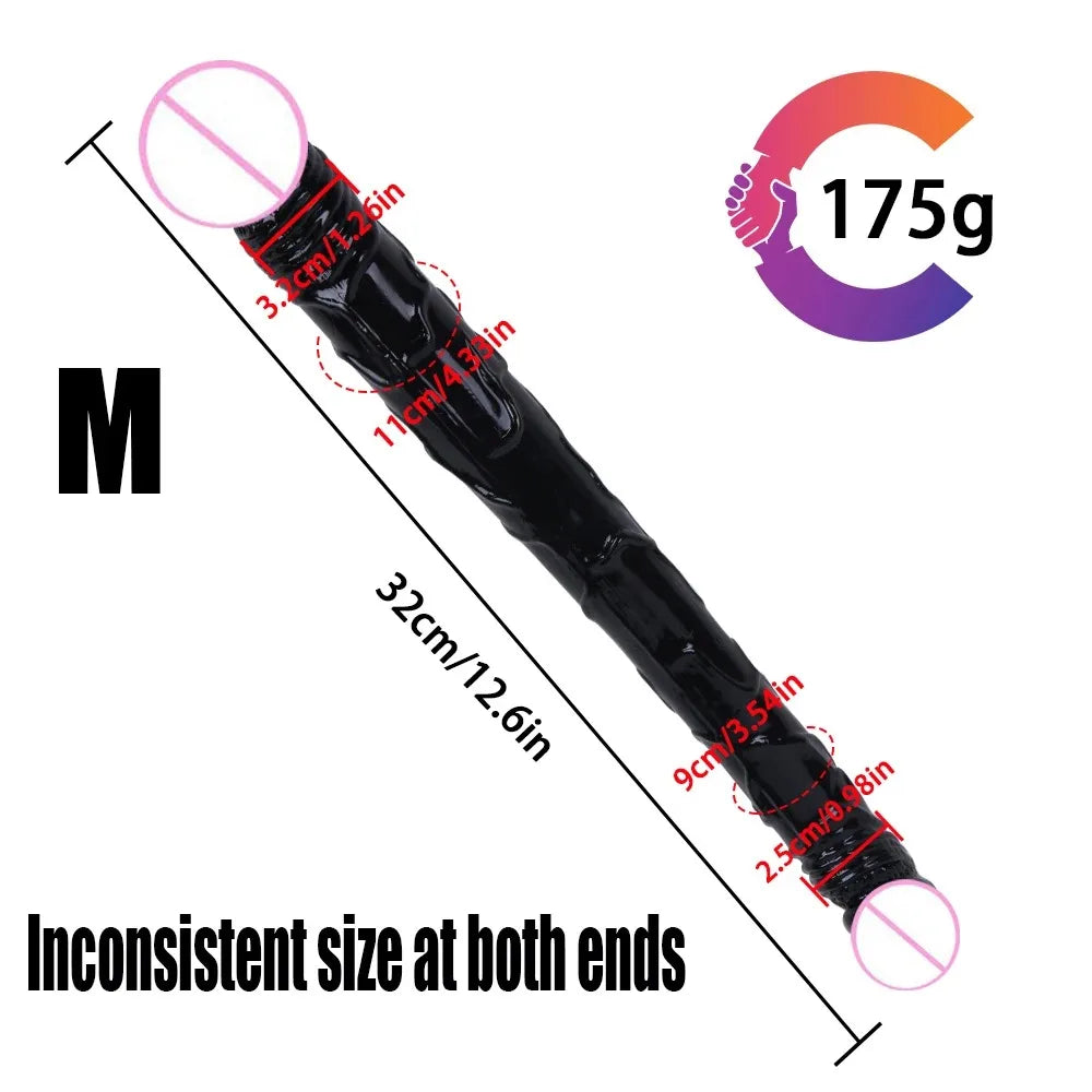 Flexible Double-Ended Realistic Dildo