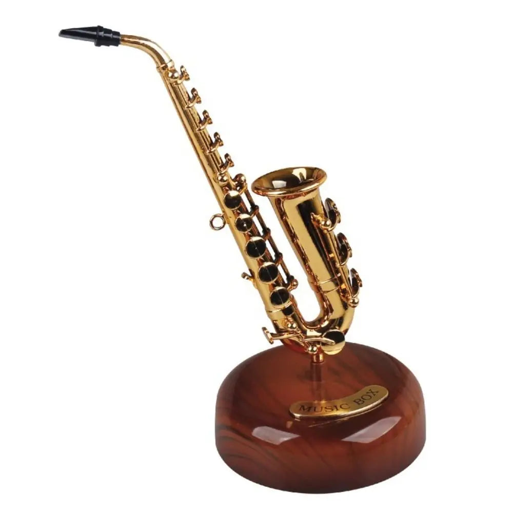 Nordic Phonograph Music Box Figurine