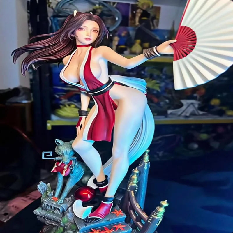 TriEagles Studio Mai Shiranui Street Fighter 6 Resin Statue, Game Anime Collectible Figurine Desktop Decor Gift