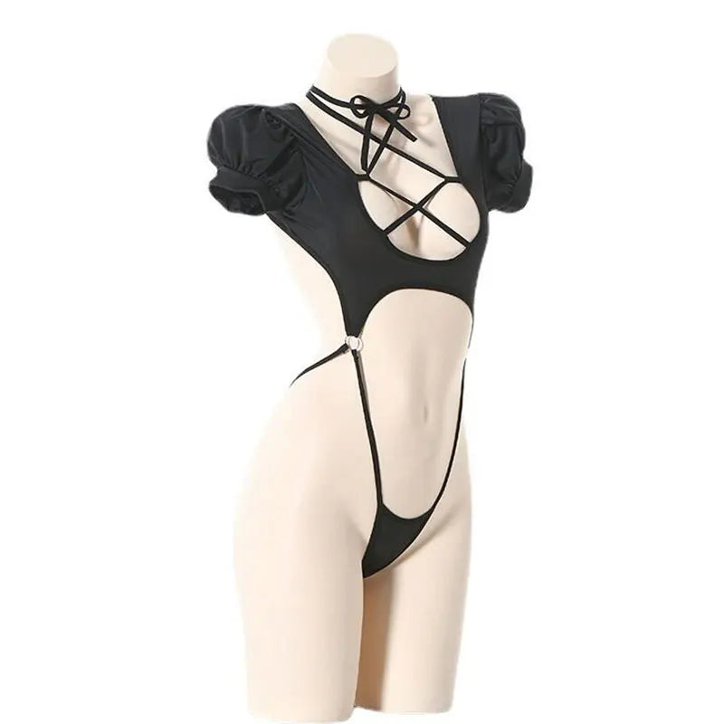 Lingerie Set Sexy Hot Woman Lace Babydoll Chemise Dress Erotic Underwear Lenceria Sexi Porno Costumes Sleepwear Exotic Apparel