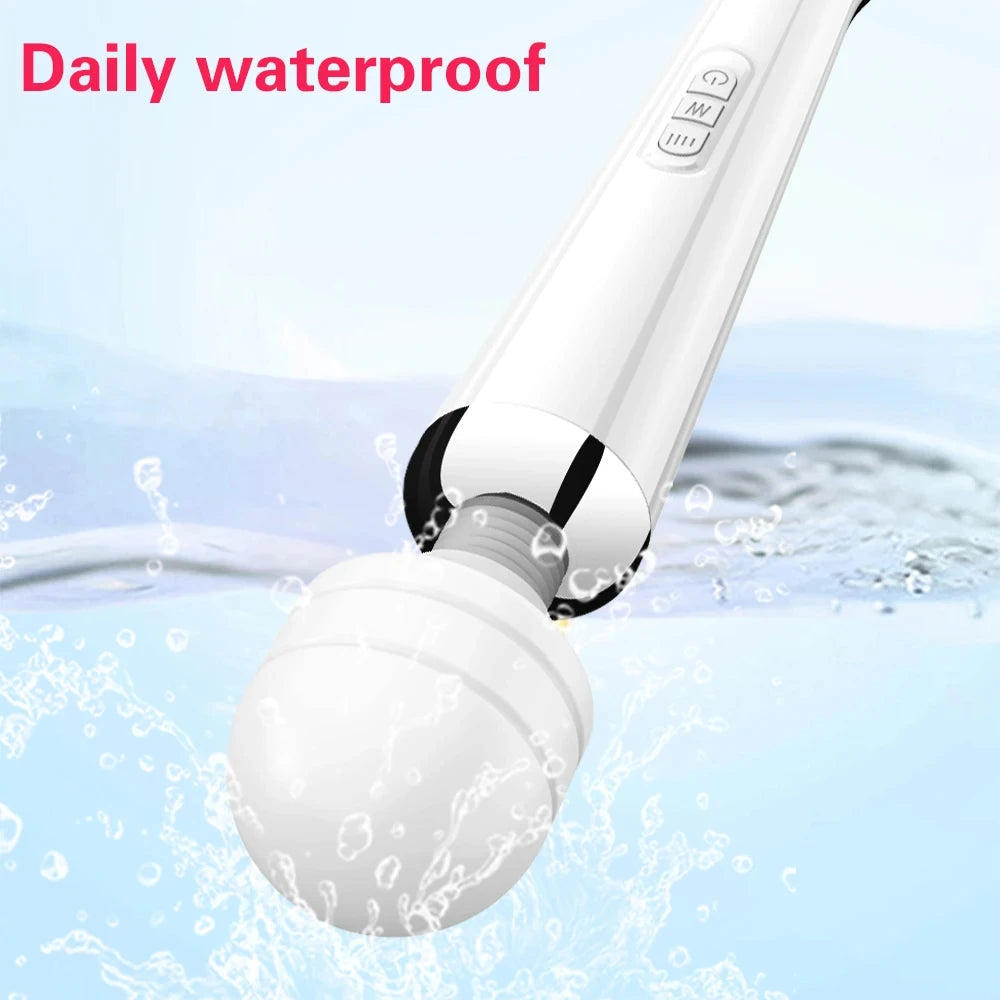 USB-Rechargeable Large Magic Wand Vibrator