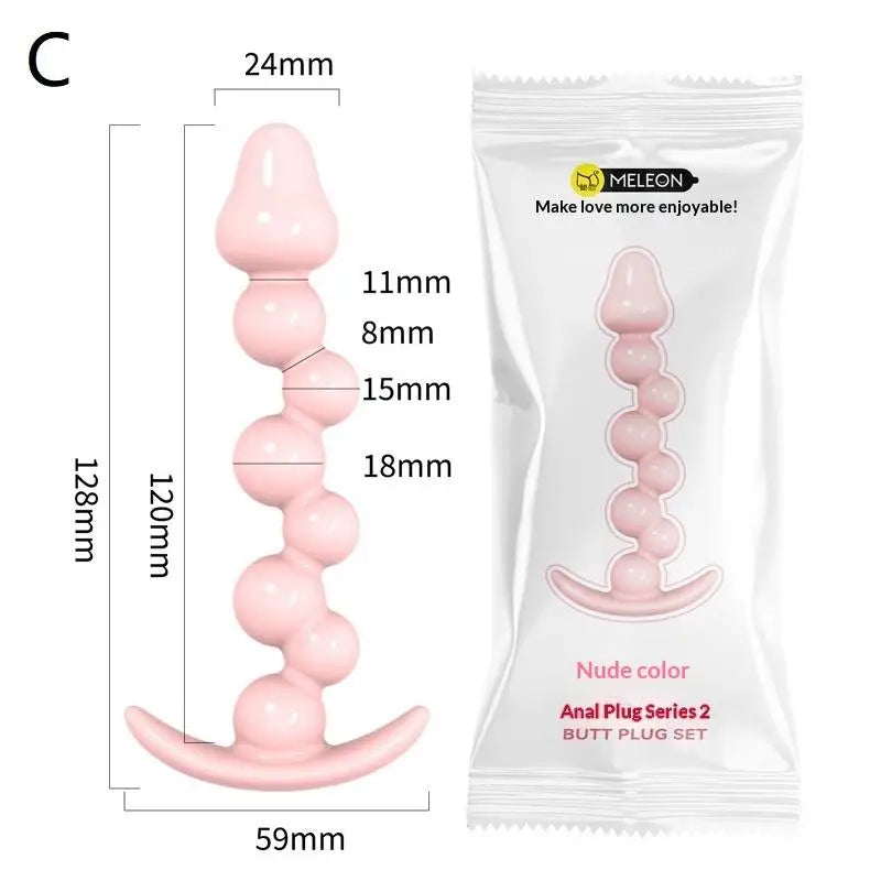 Handheld TPE Intimate Anal Plug Accessory
