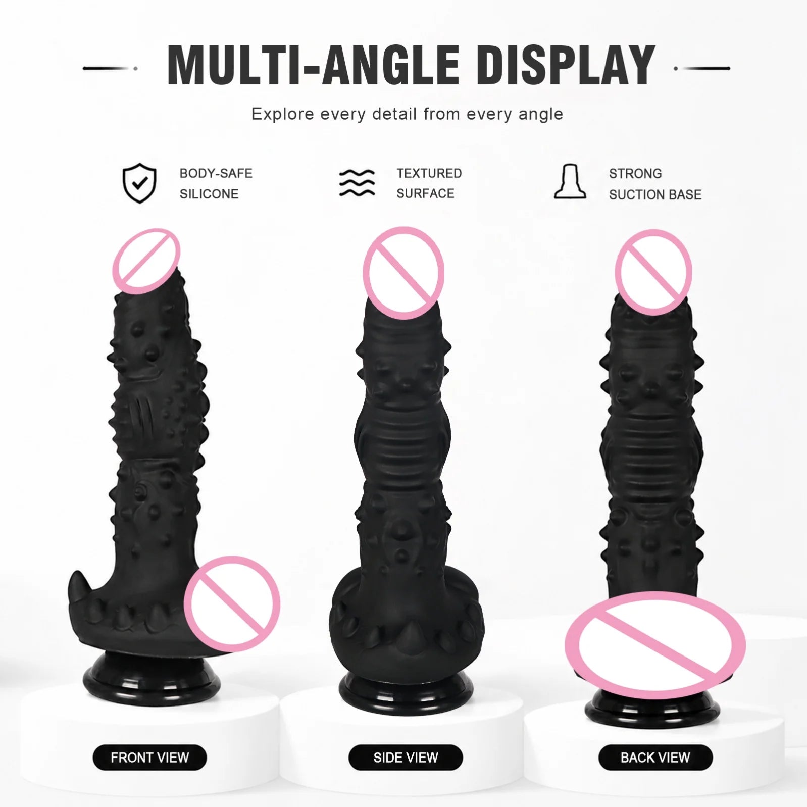 Dog Knot Dildo Monster Dildo Masturbation Big Penis Adult Sex Toys For Women Men Gay G-Spot Particle Massager Silicone Anal Plug