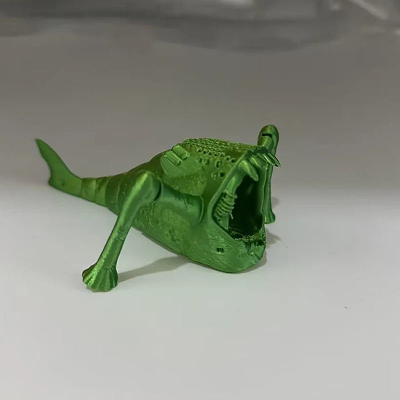 New Joint-movable Deep Sea Monster Figurines Strange Rare Marine Animals Home Room Desk Decor Ornament Model New Year Gift Craft