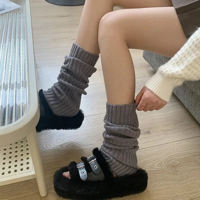 42/52/72cm Knit Lolita Leg Warmers
