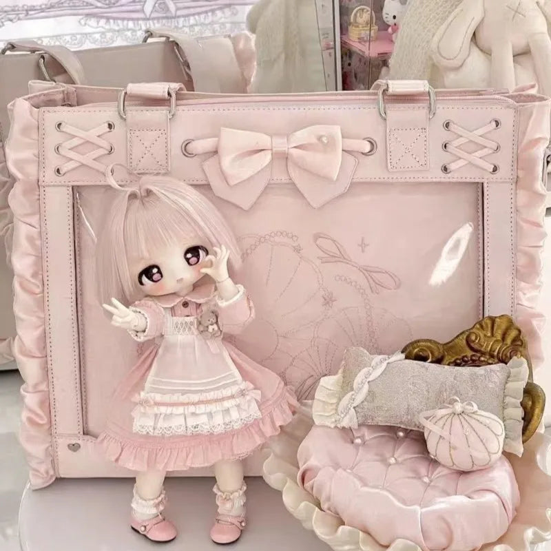 Lolita Bow Ita Display Tote Bag