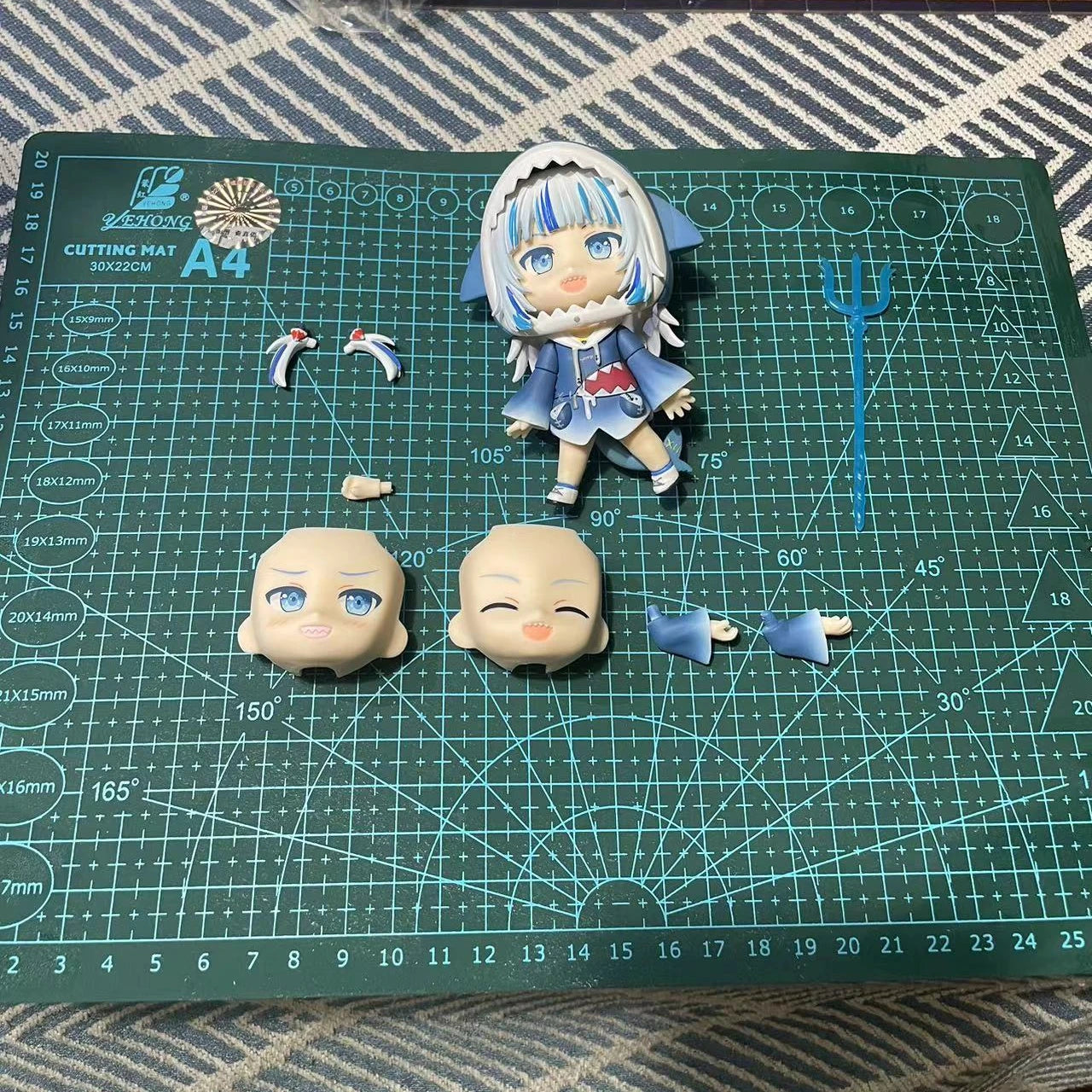 Anime Amelia watson Girl Q Figure PVC Action Model Toys Anime Figure