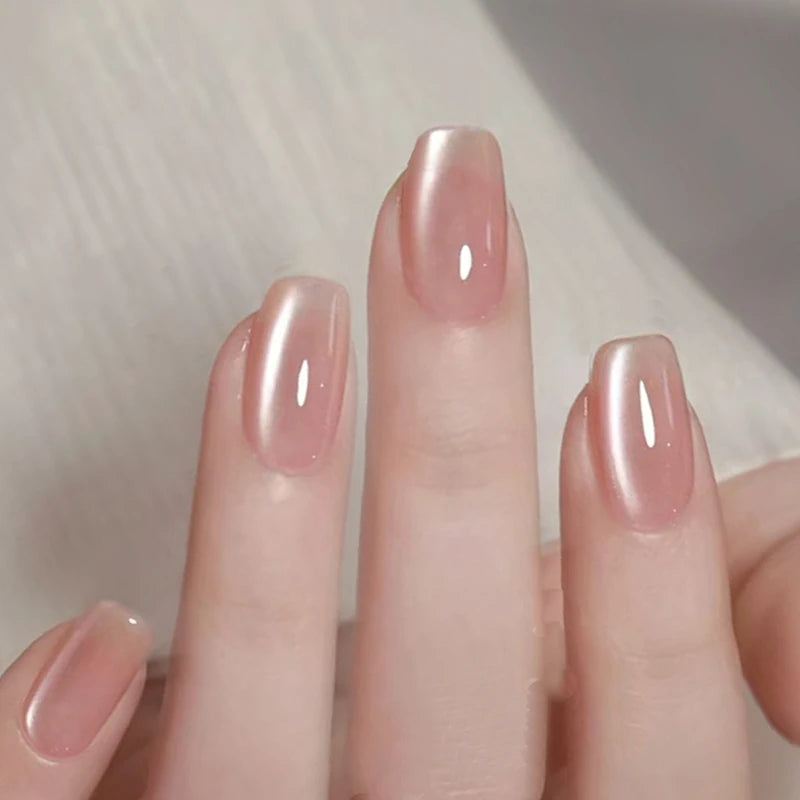 30Pcs Nail Tip Fake Nail Fashion Wearable False Nails Simple Full Cover Press On Nails DIY Wear Nail Tool.
