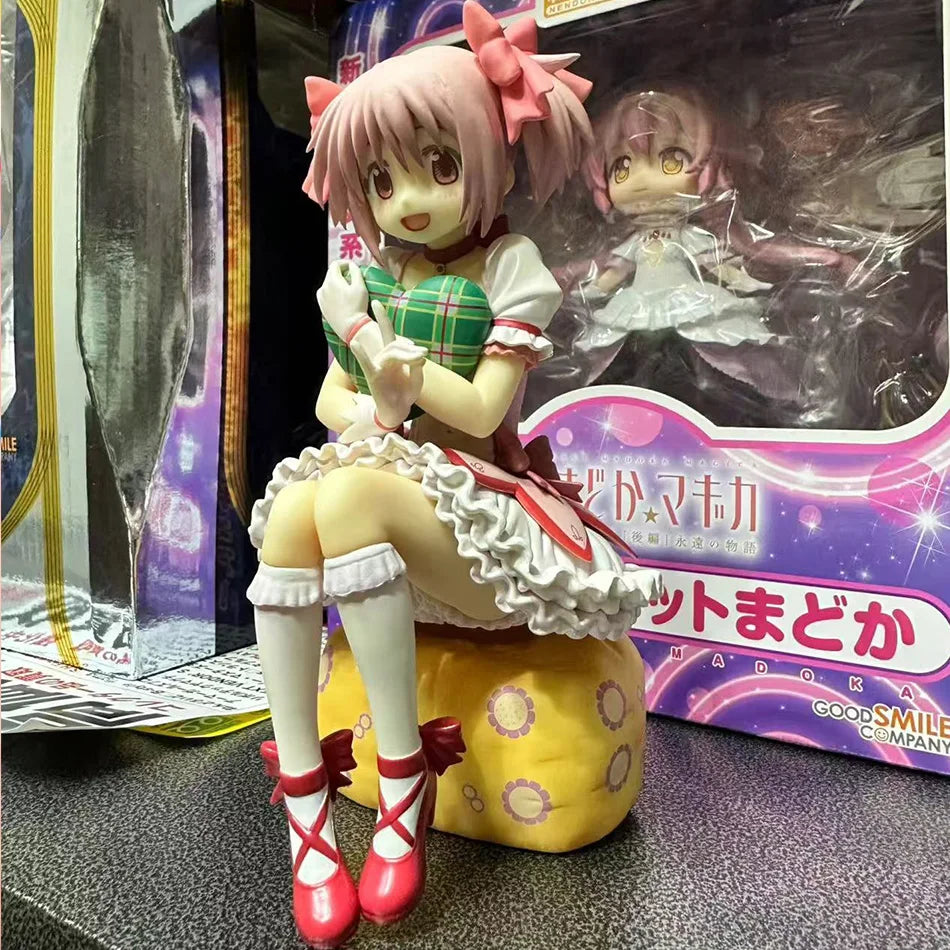 Puella Magi Madoka Magica Kaname Madoka Anime Figurine Desktop Ornament Exquisite Collection Otaku Gift Anime Character Model