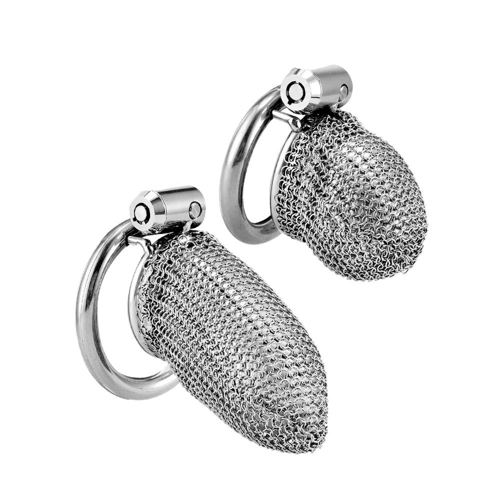 Mesh Stainless Steel Chastity Cage