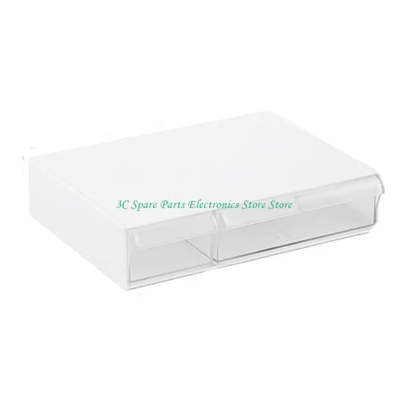 Transparent Multi-Drawer Desktop Storage Cabinet