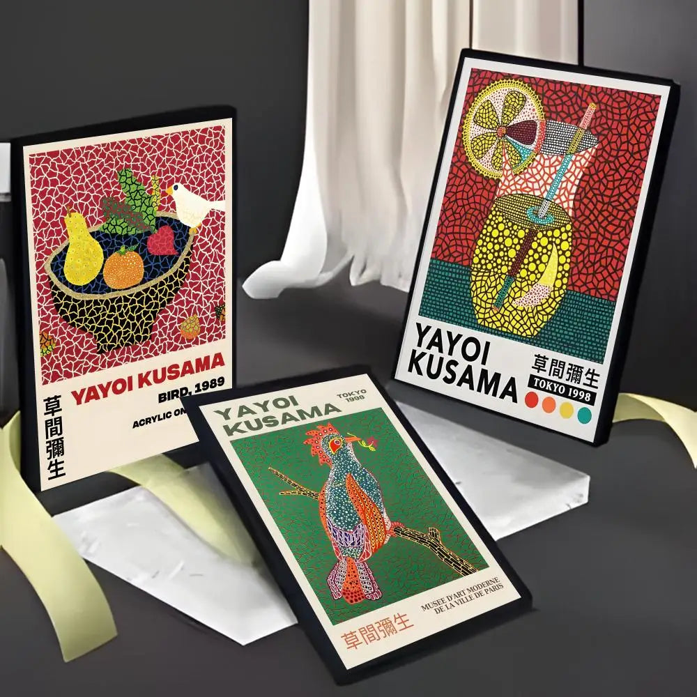 Yayoi Kusama Waterproof Art Wall Poster