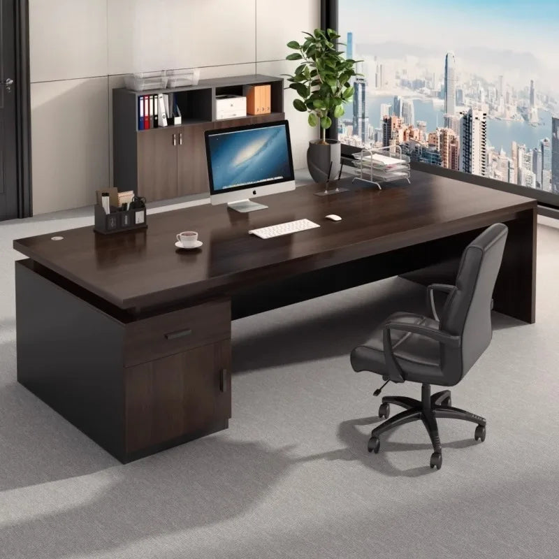 Modern Black Gaming & Computer Desk