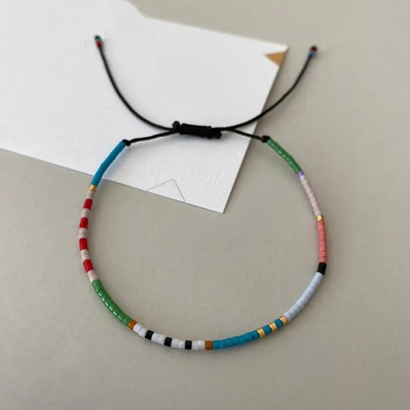 Colorful Handmade Beaded Bracelet