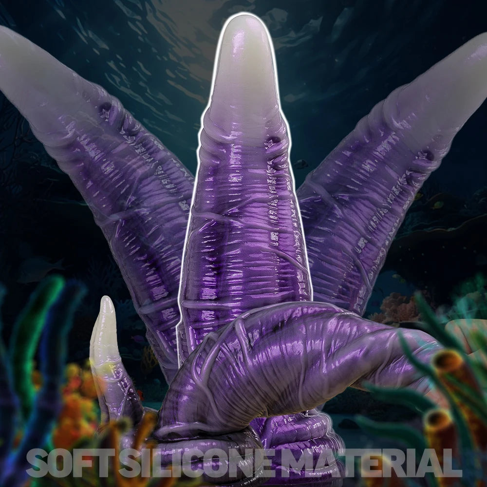 Large Monster-Style Soft Anal Plug