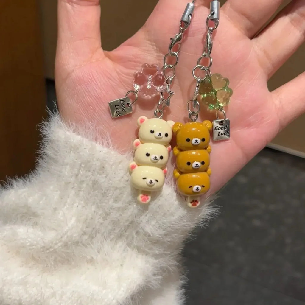 Kawaii Bear Phone & Bag Charm