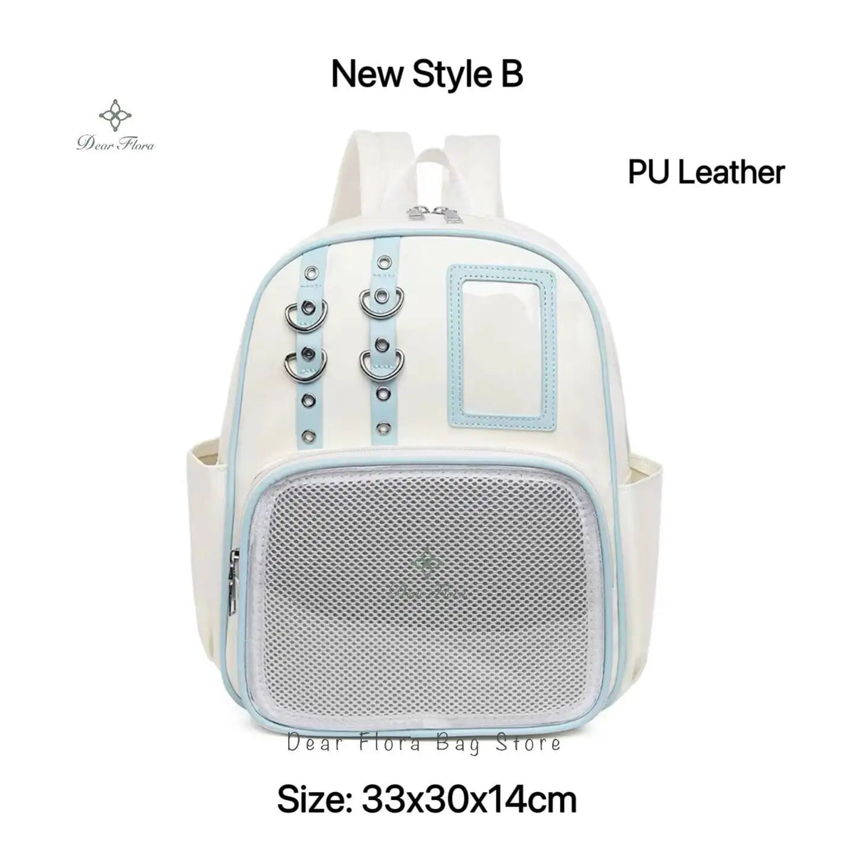 Y2K Mini Transparent Ita Backpack