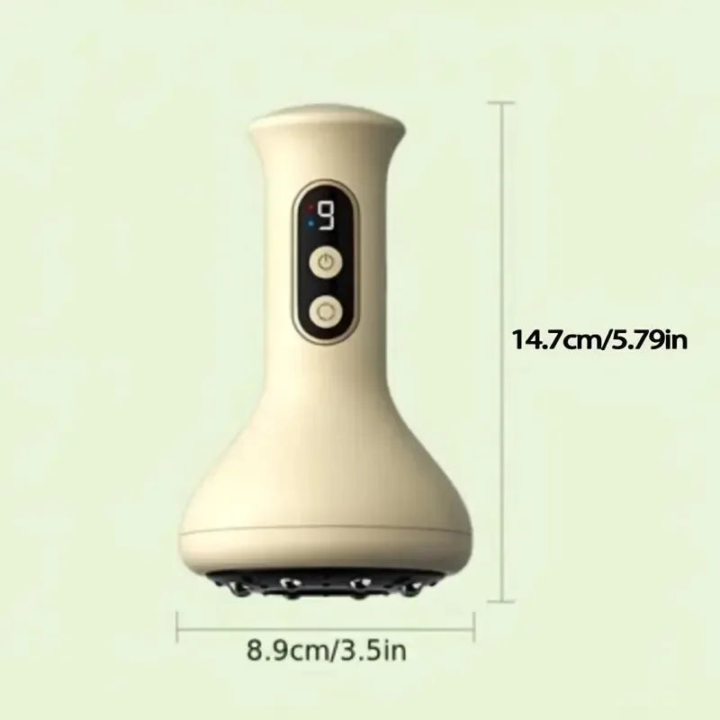USB-Rechargeable Hot-Compress Cupping Massager