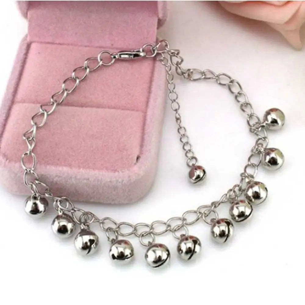 Barefoot Fashion Jewelry Foot Jewelry Simple Bell Bell Anklet Ankle Chain Anklet Beach Anklet