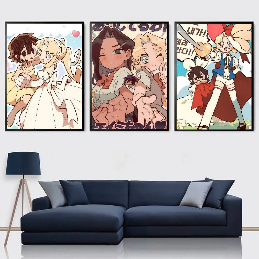 I Love Amy Anime Wall Poster