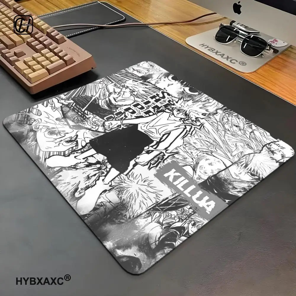 1pc Hxh Mousepad H-Hunter X Hunter Anime Mouse Pad XS Gaming Accessories Office Gamer Keyboard Desk Mat Non-Slip Laptop Rug