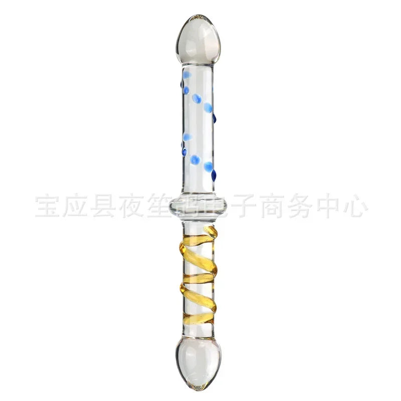 Crystal Glass G-Spot & Anal Wand
