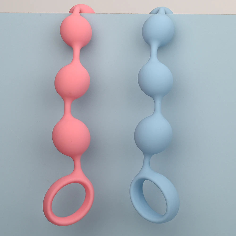 Graduated Silicone Anal Bead Chain