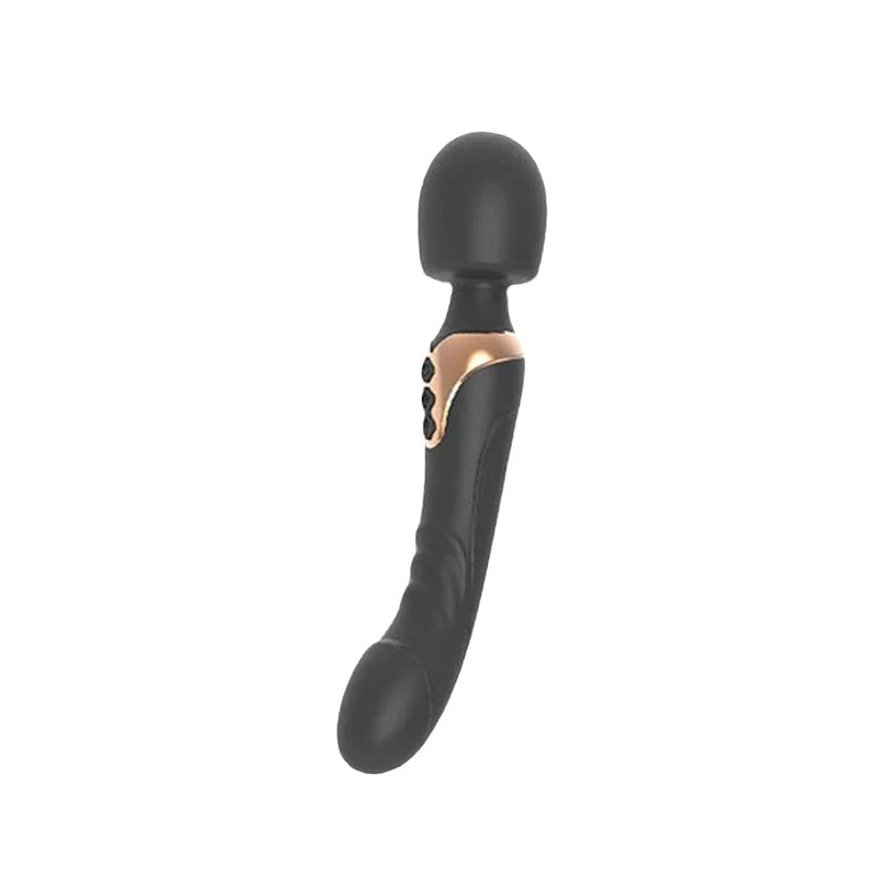 Silicone Rechargeable 10-Mode Wand Vibrator