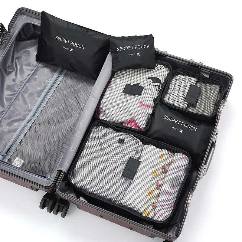 6-Piece Small Travel Packing Cube Set