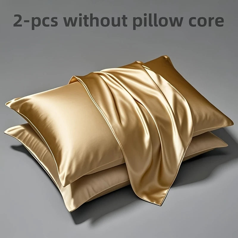 2-Piece Soft Satin Pillowcase Set