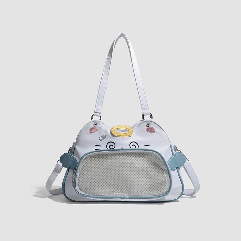 Kawaii Cat Transparent Ita Backpack