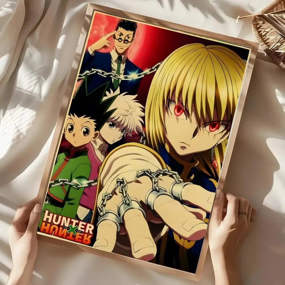 Anime H-Hunter x Hunter Poster Wall art print art suitable for living room bedroom bar parlor home decoration gift