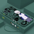 HUNTER×HUNTER Phone Case with Lanyard For IPhone 16 e 15 14 13 12 11 Pro Max X XR XS Plus Mini SE 2020 2022 Anime Mobile Case