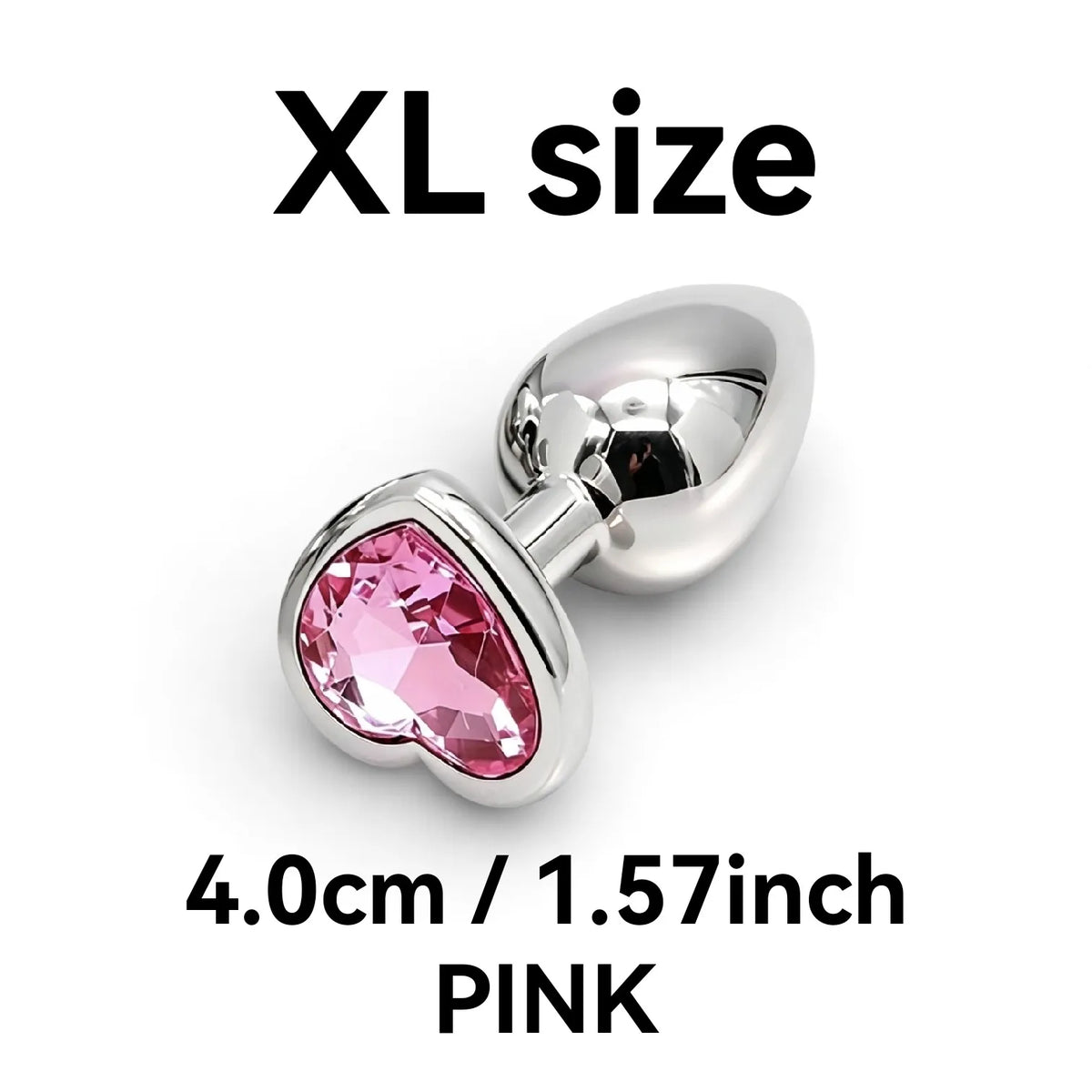 Jewelry-Base Metal Anal Plug Set – 5 Sizes