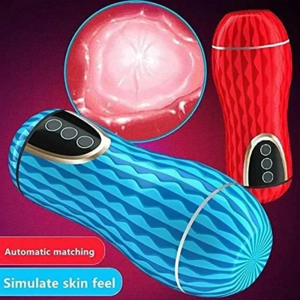 5D Soft Silicone Male Masturbator Cup