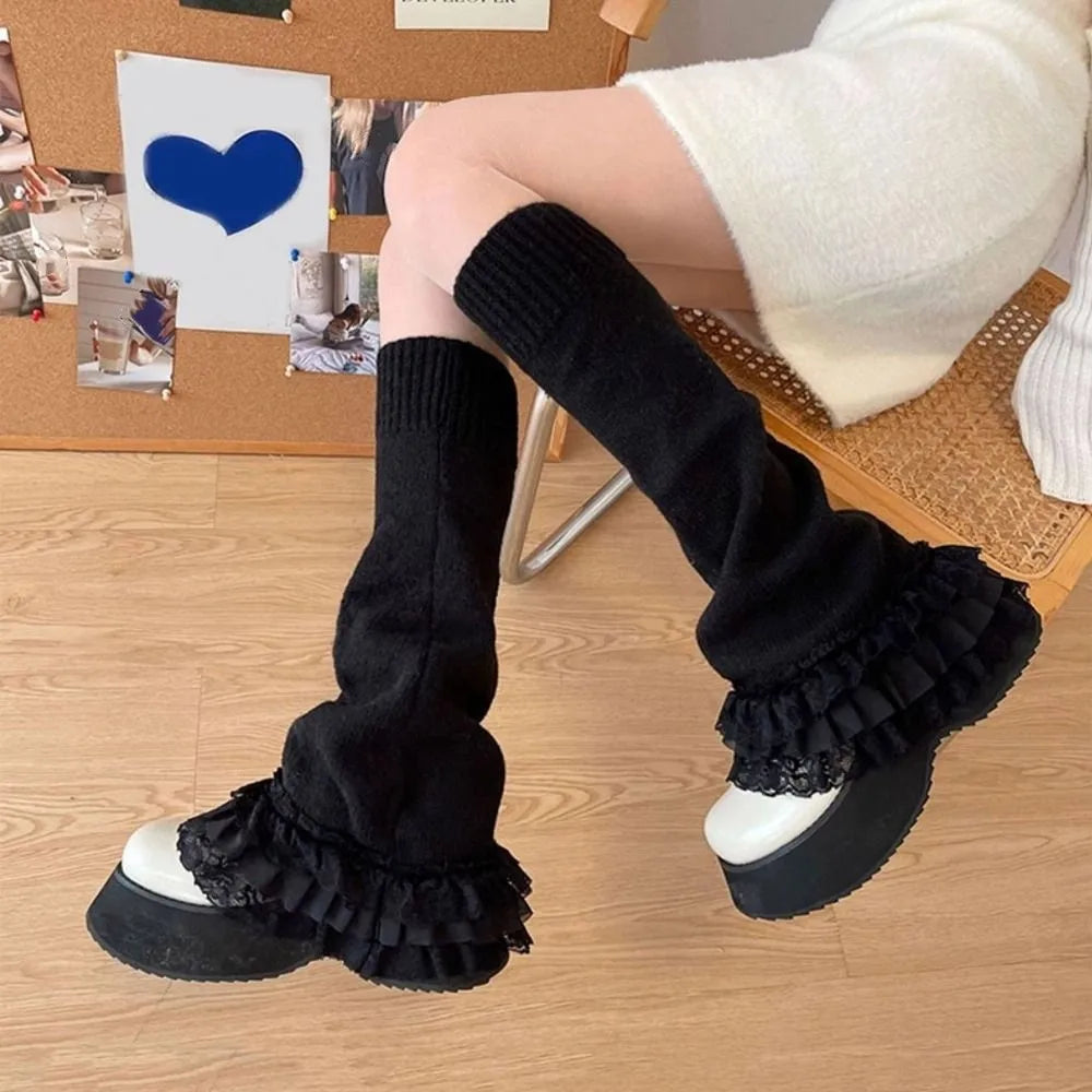 Lace Balletcore Lolita Leg Warmers