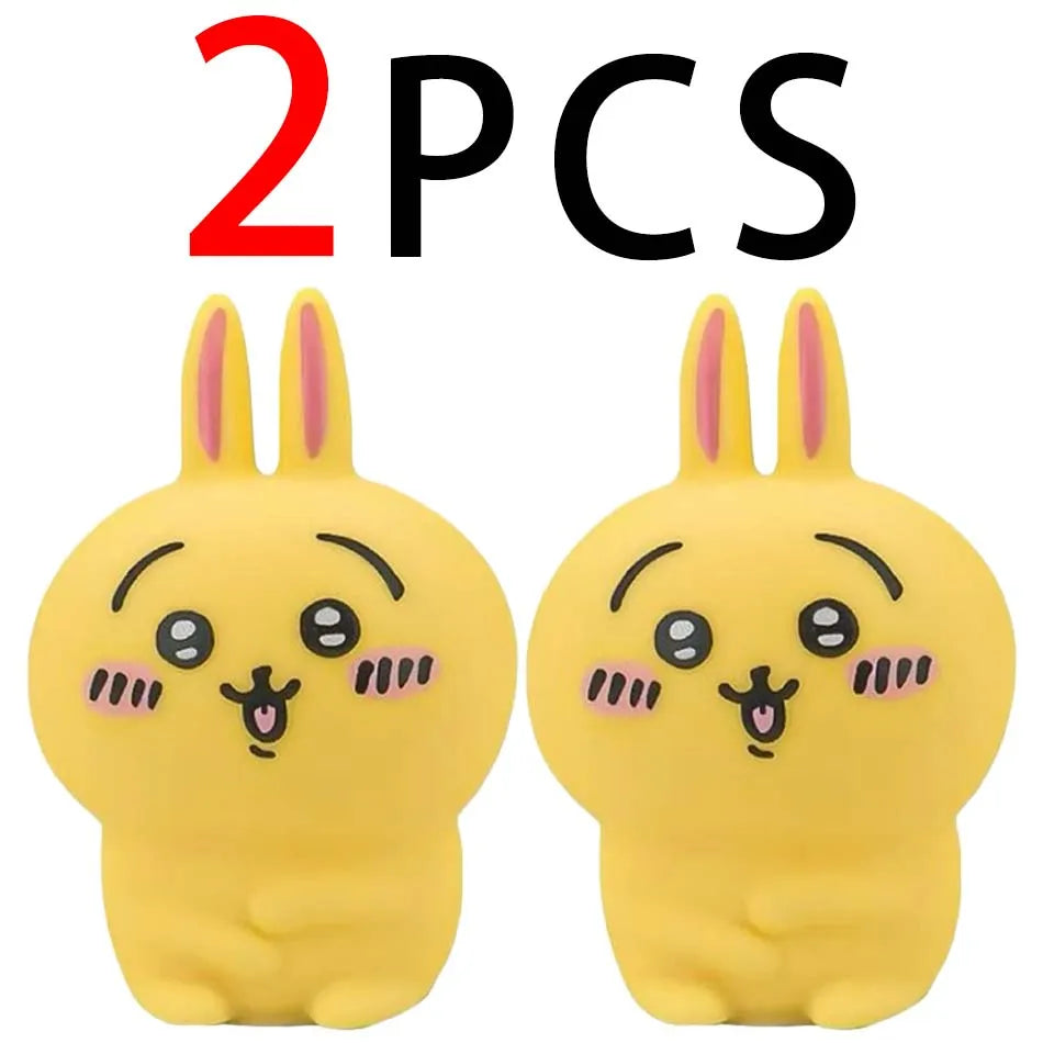 Chiikawa Hachiware & Usagi Light-Up Vinyl Doll